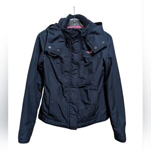 Hollister Women's Navy All Weather Utility Jacket XS